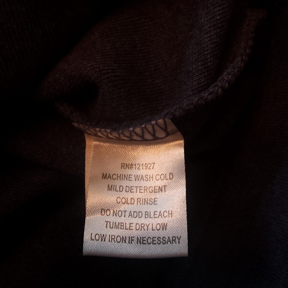 johnnie O Mens XL Blue Quarter Zip Mock Neck Cotton Knit Pullover Sweater - Picture 5 of 11